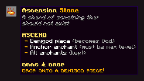 An Ascension Stone