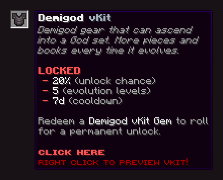 The Demigod vKit