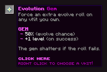 An Evolution Gem