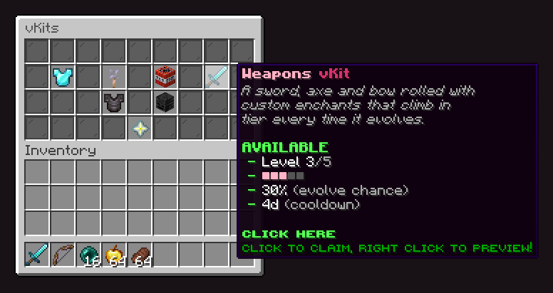 The /vkit menu